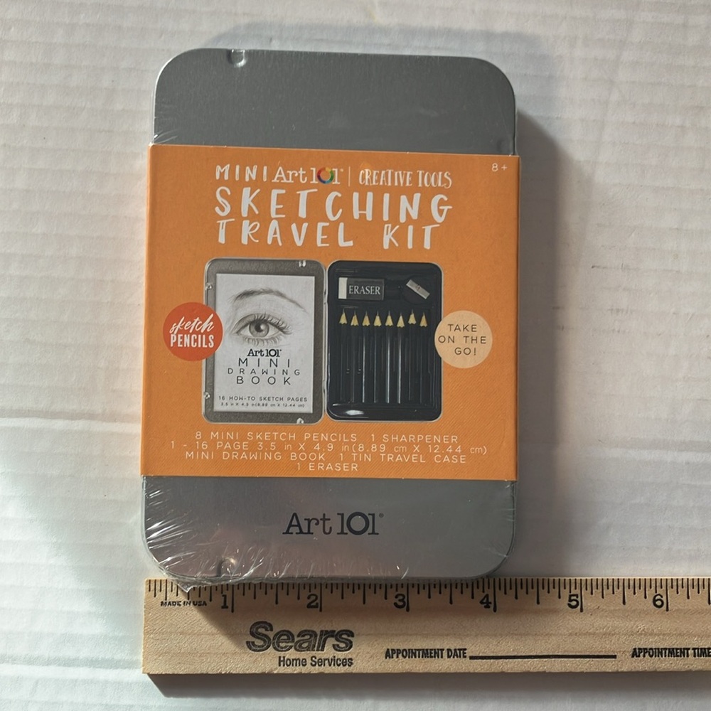 Art 101 Mini Travel Sketching Kit Creative Tools - Picture 2 of 2